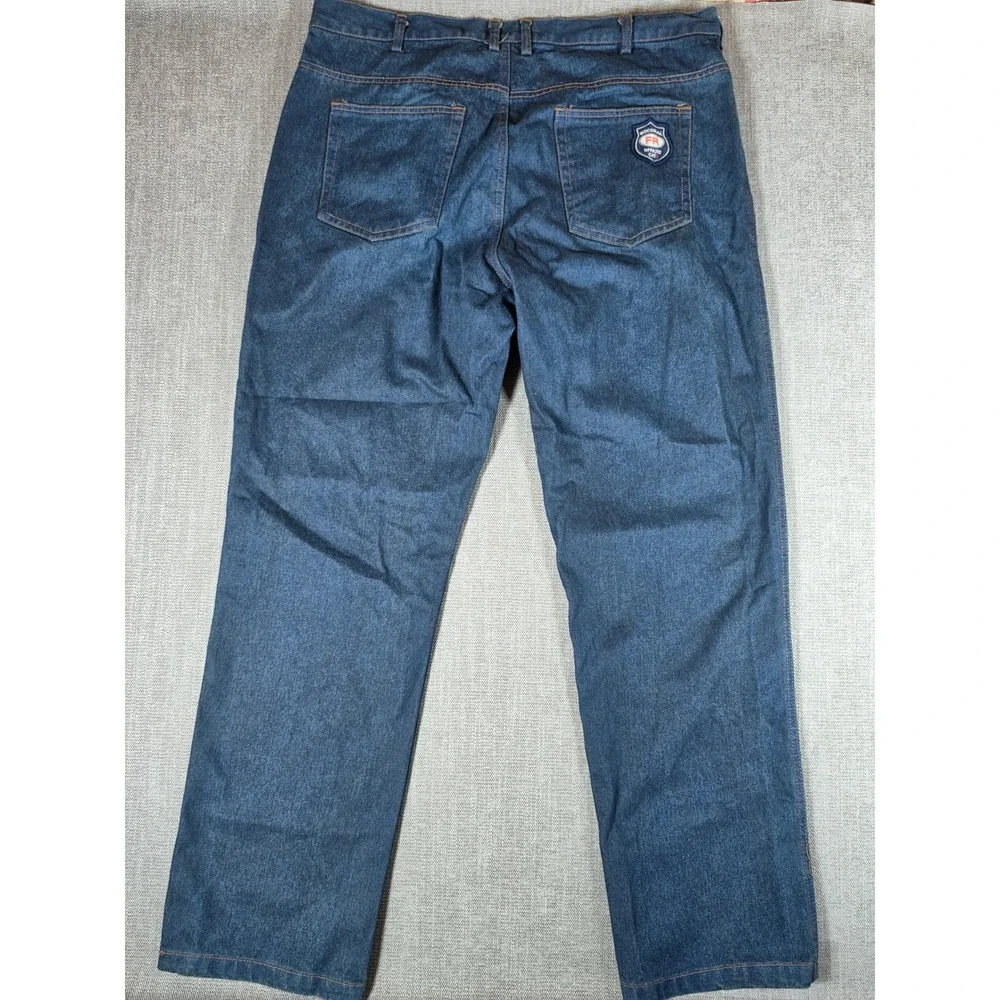 NEW 2 PACK Bocomal Flame Resistant Jeans 40/32 Blue FR Workwear CAT II FRC1905BL